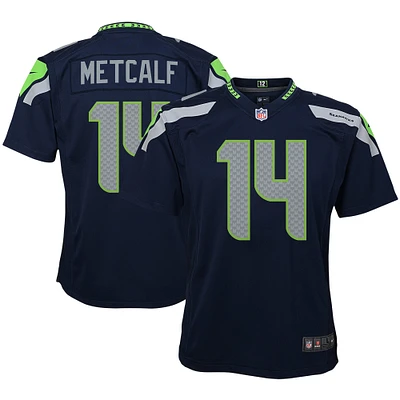 Youth Nike DK Metcalf College Navy Seattle Seahawks Game - Jersey