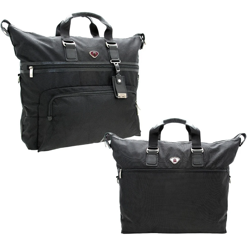Black Montana Grizzlies Executive Weekender Duffel Bag