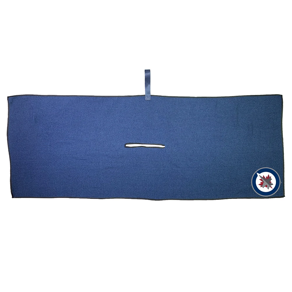 Navy Winnipeg Jets 16'' x 40'' Microfiber Golf Towel