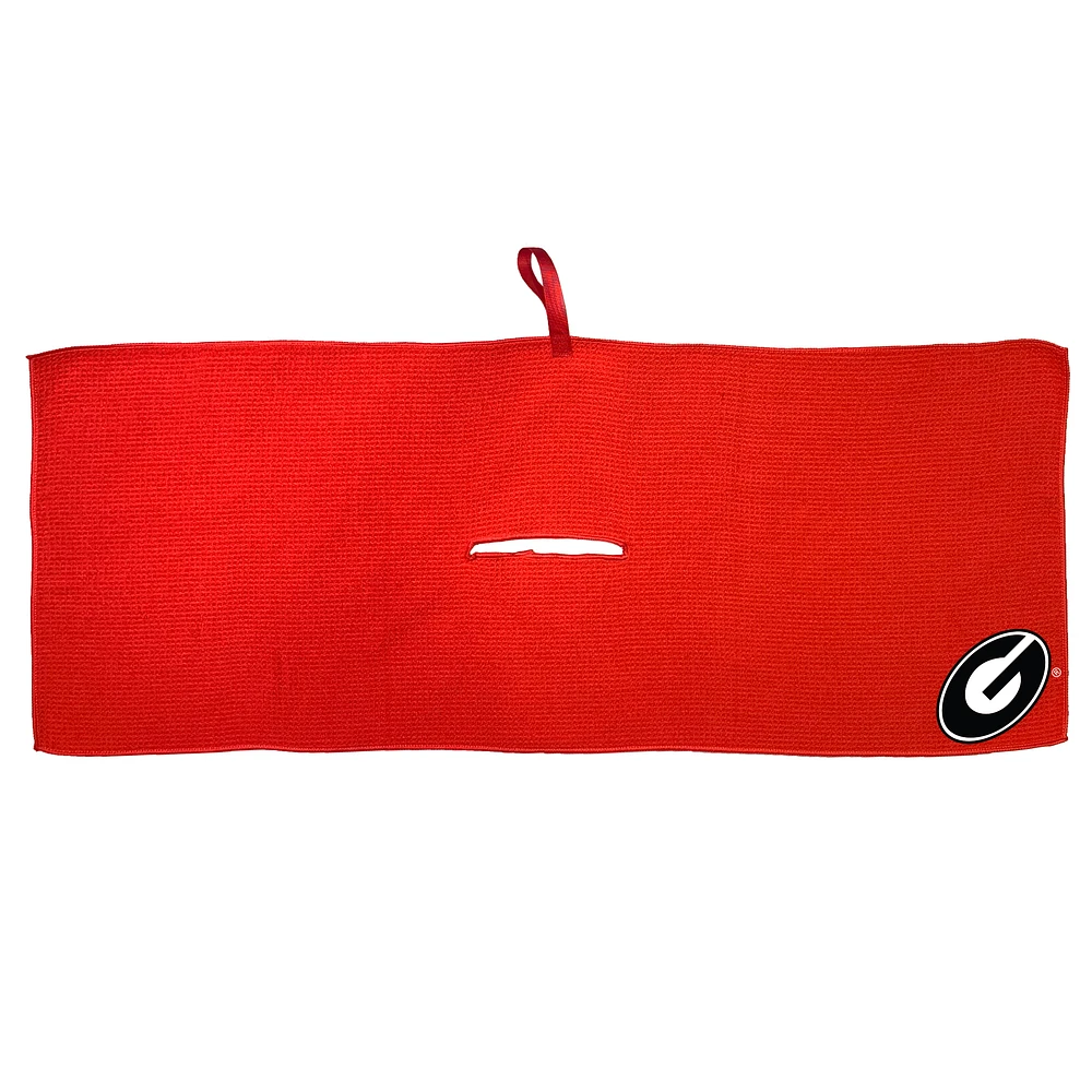 Red Georgia Bulldogs 16'' x 40'' Microfiber Golf Towel
