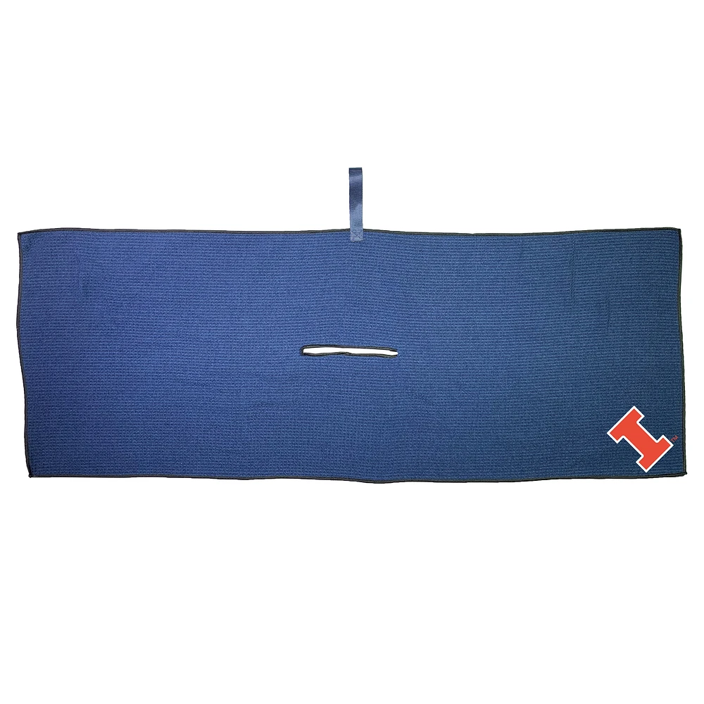 Navy Illinois Fighting Illini 16'' x 40'' Microfiber Golf Towel
