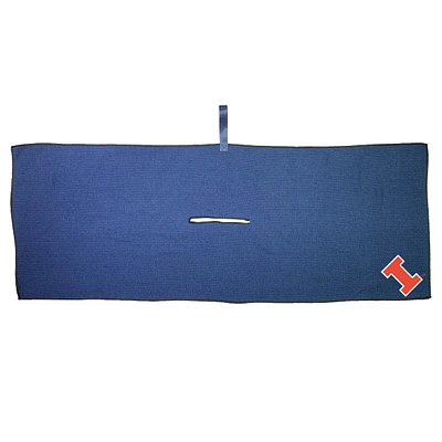 Navy Illinois Fighting Illini 16'' x 40'' Microfiber Golf Towel