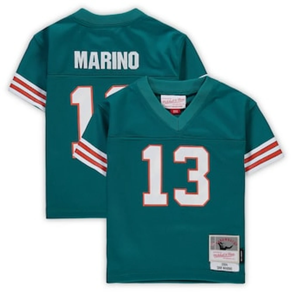 Infant Mitchell & Ness Dan Marino Aqua Miami Dolphins 1984 Retired Legacy Jersey