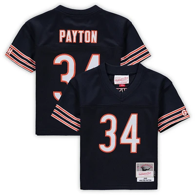 Toddler Mitchell & Ness Walter Payton Navy Chicago Bears 1985 Retired Legacy Jersey