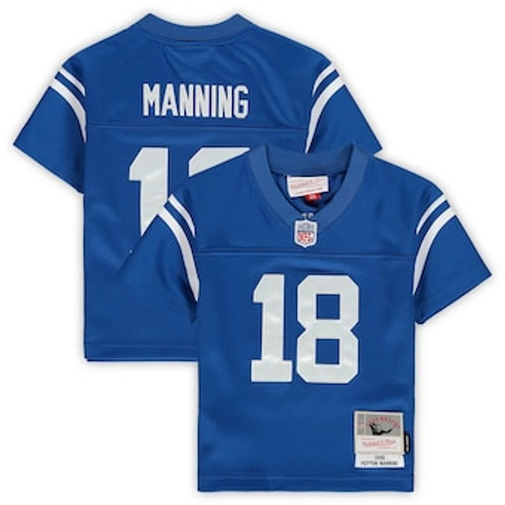 Toddler Mitchell & Ness Peyton Manning Royal Indianapolis Colts 1998 Retired Legacy Jersey