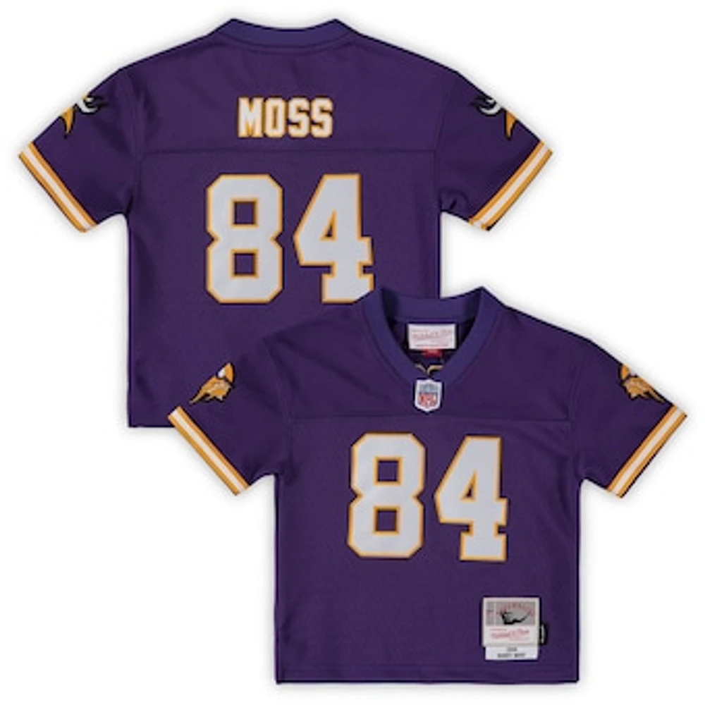 Toddler Mitchell & Ness Randy Moss Purple Minnesota Vikings 1998 Retired Legacy Jersey