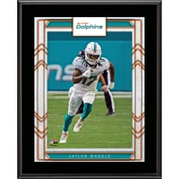 Jaylen Waddle Miami Dolphins 10.5" x 13" Sublimated Player Plaque