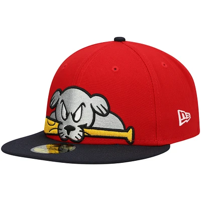 Men's New Era Portland Sea Dogs Authentic Collection Team Alternate 59FIFTY Fitted Hat