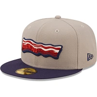 Men's New Era Lehigh Valley IronPigs Authentic Collection 59FIFTY Fitted Hat