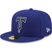 Men's New Era Royal Tulsa Drillers Authentic Collection 59FIFTY Fitted Hat