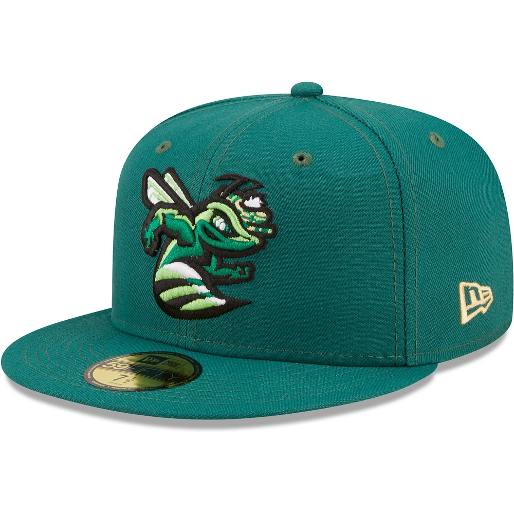 Men's New Era Augusta GreenJackets Authentic Collection 59FIFTY Fitted Hat