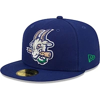 Men's New Era Royal Hartford Yard Goats Authentic Collection 59FIFTY Fitted Hat