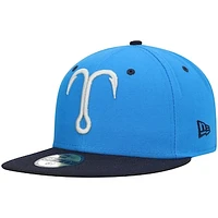 Men's New Era Light Blue Tampa Tarpons Authentic Collection Team Alternate 59FIFTY Fitted Hat