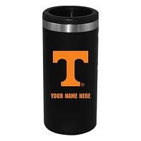 Black Tennessee Volunteers 12oz. Personalized Slim Can Holder