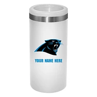 Carolina Panthers 12oz. Personalized Slim Can Holder