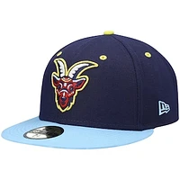 Men's New Era Navy/Light Blue Cabritos Maldichos De South Bend Copa La Diversion 59FIFTY Fitted Hat