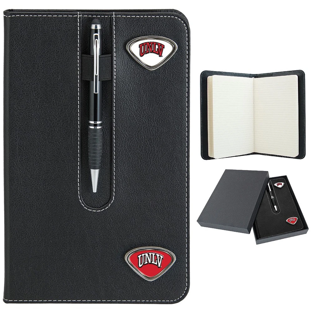 Black UNLV Rebels Business Notebook