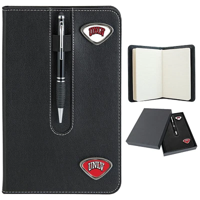 Black UNLV Rebels Business Notebook