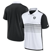 Men's Nike Black/White Las Vegas Raiders Fashion Performance Polo