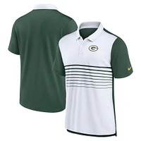 Men's Nike Green/White Green Bay Packers Fashion Performance Polo