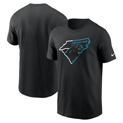 Men's Nike Black Carolina Panthers Essential Panthers Pride T-Shirt