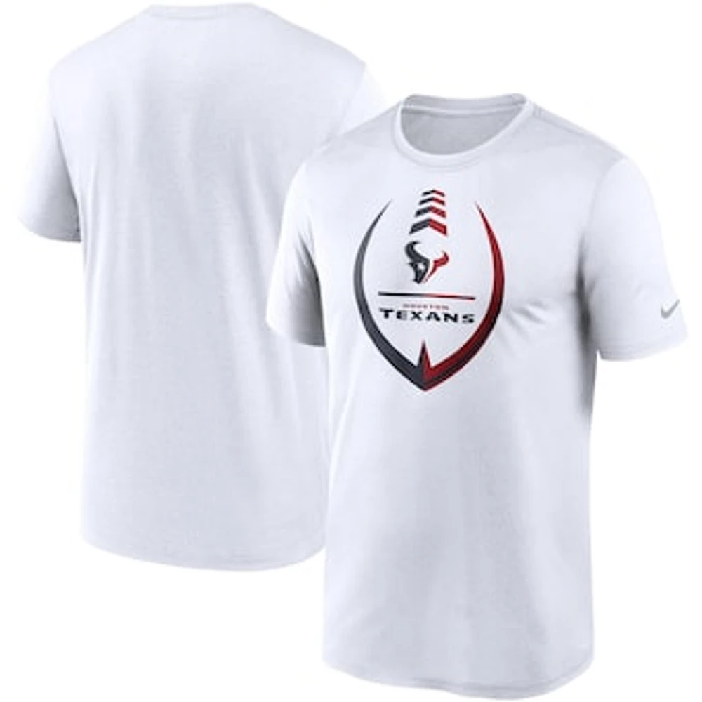 Men's Nike White Houston Texans Icon Legend Performance T-Shirt