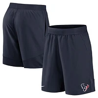 Men's Nike Navy Houston Texans Stretch Woven Shorts