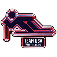 Team USA Freestyle Skiing Pictogram Pin