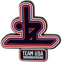 Team USA Snowboarding Pictogram Pin