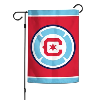 WinCraft Chicago Fire 12'' x 18'' Double-Sided Garden Flag