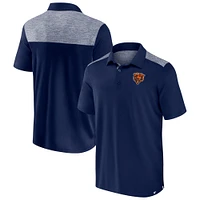 Men's Fanatics Navy Chicago Bears Long Shot Polo