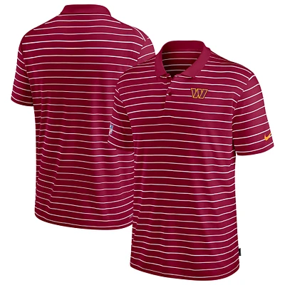 Men's Nike Washington Commanders Sideline Lock Up Victory Performance Polo