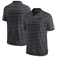 Men's Nike Carolina Panthers Sideline Lock Up Victory Performance Polo