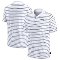 Men's Nike White Seattle Seahawks Sideline Lock Up Victory Performance Polo