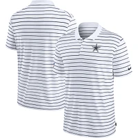 Men's Nike White Dallas Cowboys Sideline Lock Up Victory Performance Polo