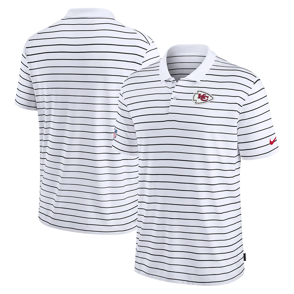 Men's Nike Kansas City Chiefs Sideline Lock Up Victory Performance Polo