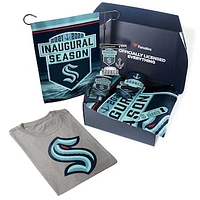 Seattle Kraken Fanatics Pack Tailgate Game Day Essentials T-Shirt Gift Box - $107+ Value