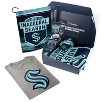 Seattle Kraken Fanatics Pack Tailgate Game Day Essentials T-Shirt Gift Box - $107+ Value