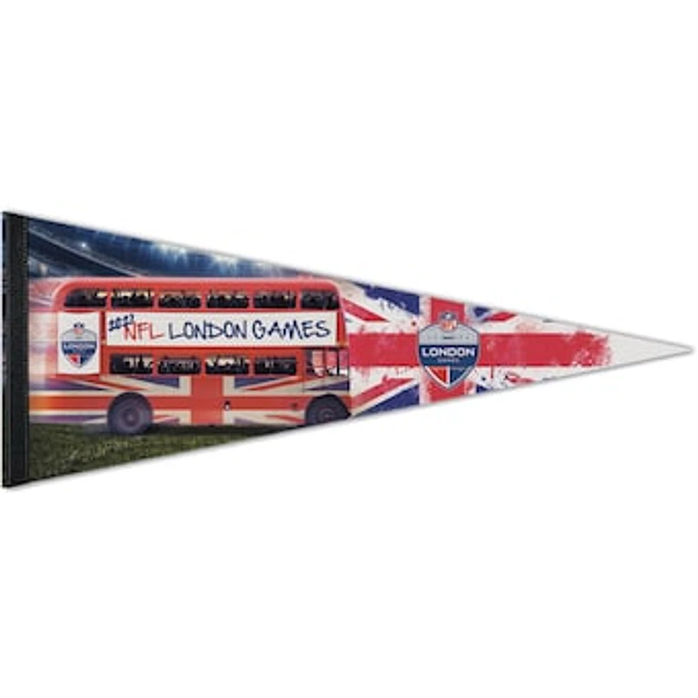 WinCraft 2021 NFL London Games 12'' x 30'' Premium Pennant