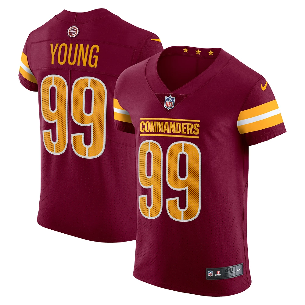 Men's Nike Chase Young Washington Commanders Vapor Elite Jersey