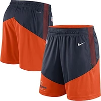 Men's Nike Navy/Orange Chicago Bears Primary Lockup Performance - Shorts