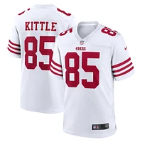 Men's Nike George Kittle White San Francisco 49ers Team Game Jersey