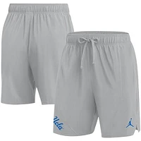 Men's Jordan Brand Gray UCLA Bruins Performance Practice Shorts