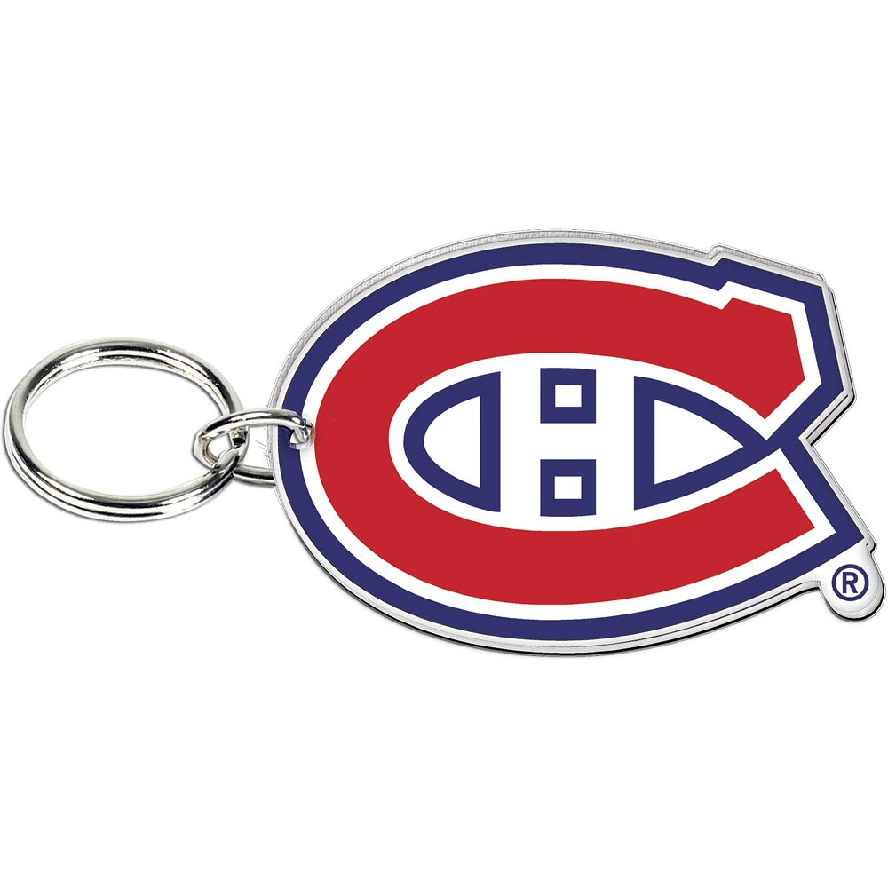 WinCraft Montreal Canadiens Team Logo Premium Acrylic Keychain