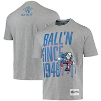 Men's BALL'N Heathered Gray Philadelphia 76ers Since 1946 T-Shirt