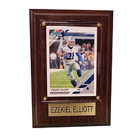 Ezekiel Elliott Dallas Cowboys 4'' x 6'' Plaque with Trading - Card