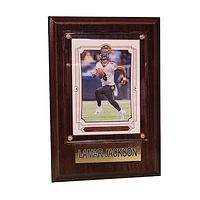 Lamar Jackson Baltimore Ravens 4'' x 6'' Plaque with Trading - Card