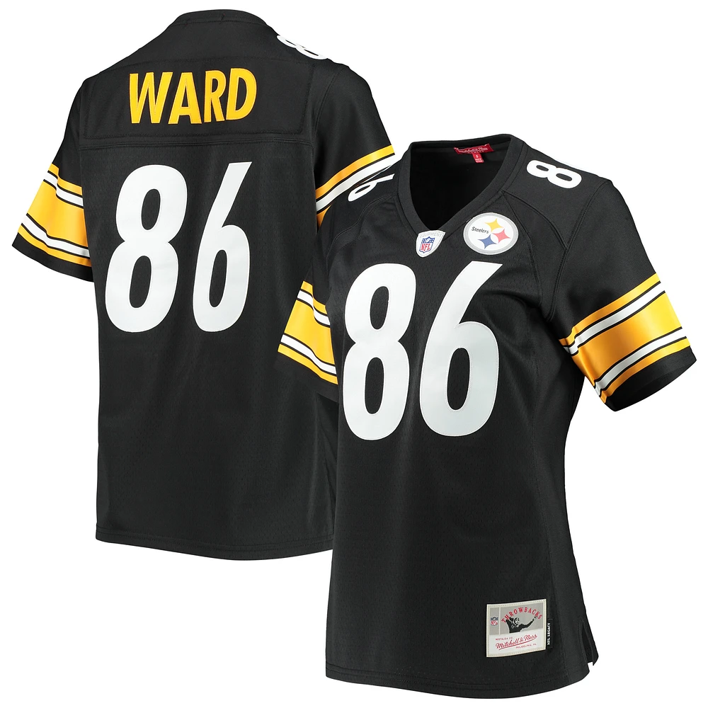 Women's Mitchell & Ness Hines Ward Black Pittsburgh Steelers Legacy Replica Player Jersey