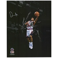 Damon Stoudamire Toronto Raptors Autographed 11" x 14" Spotlight Lay Up Photograph