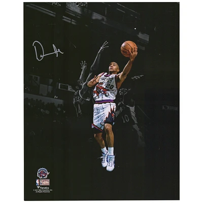 Damon Stoudamire Toronto Raptors Autographed 11" x 14" Spotlight Lay Up Photograph